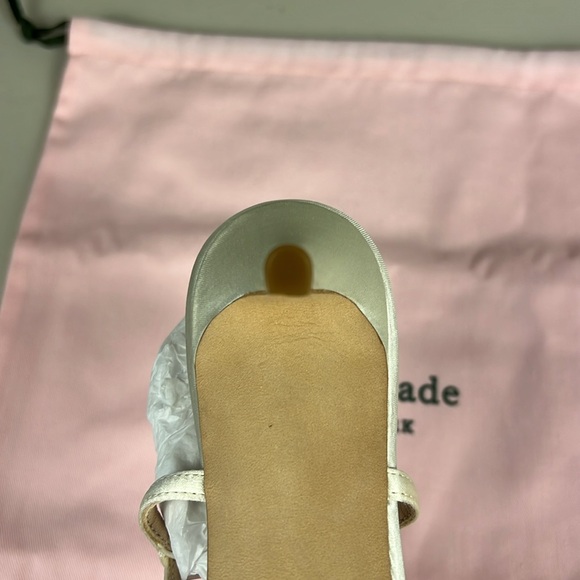 Kate Spade White Satin Heels - Picture 14 of 16